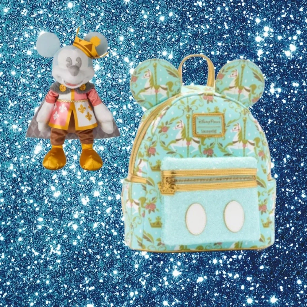 Loungefly Disney Parks Mickey Main Attraction‎ Prince Charming with Plush